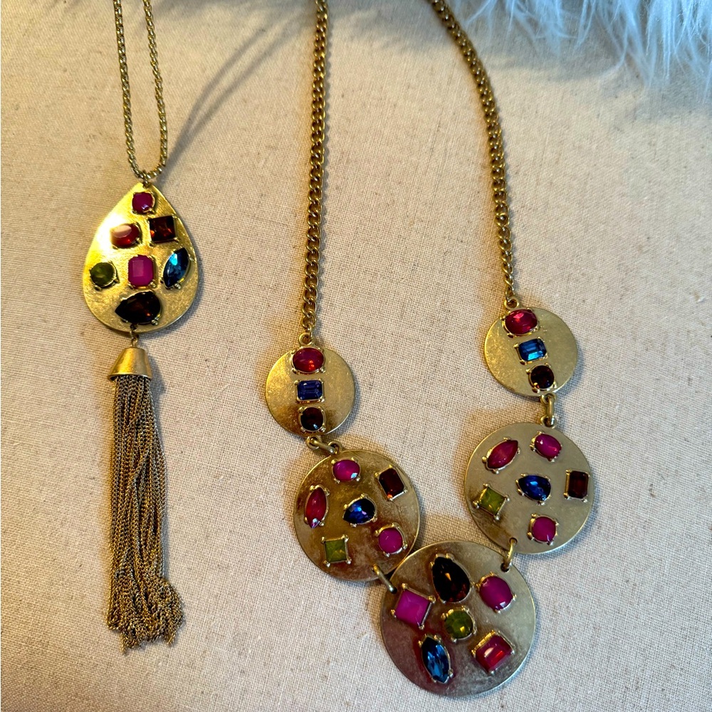 Two necklaces from Dillards beautiful 🤩